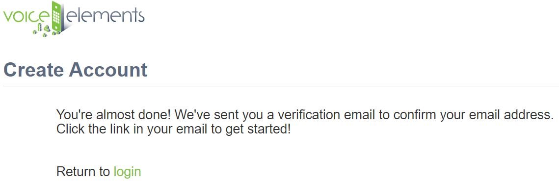 Screenshot - Demo Verify Email